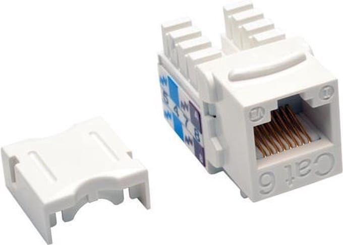 Tripp Lite N238-001-WH universele telecommunicatie-connector