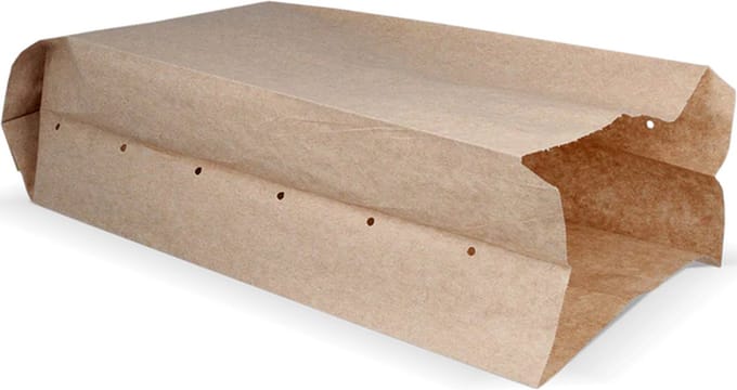 Snackzak Geperforeerd Kraft nr.29 BIO - 3 pond - 900 stuks