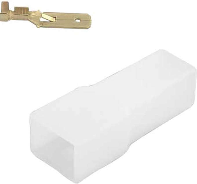 1 polig female connector set