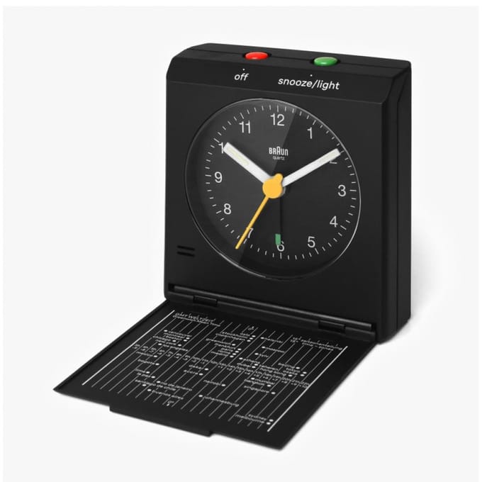 Braun BC05B Wekker Zwart Alarmtijden 1 1 timertijd