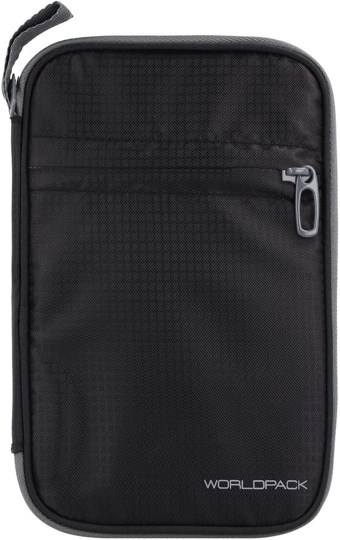 Worldpack Reiseaccessoires Paspoortkoffer 14 cm - dunkelgrau