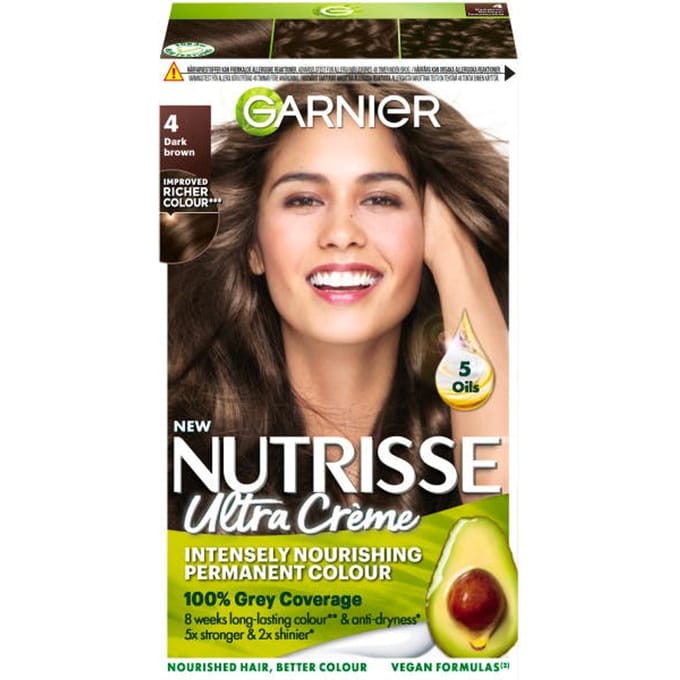 Garnier Nutrisse Cream 4 Dark Brown 1 st
