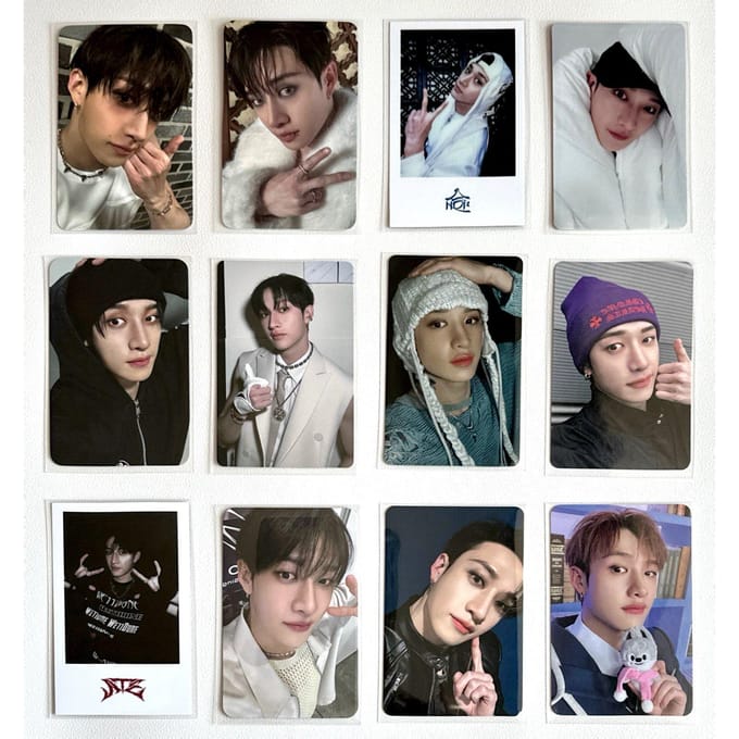 Stray Kids BangChan Fotokaart set 8pcs