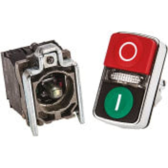 Schneider Electric Complete metal double headed pushbuttons