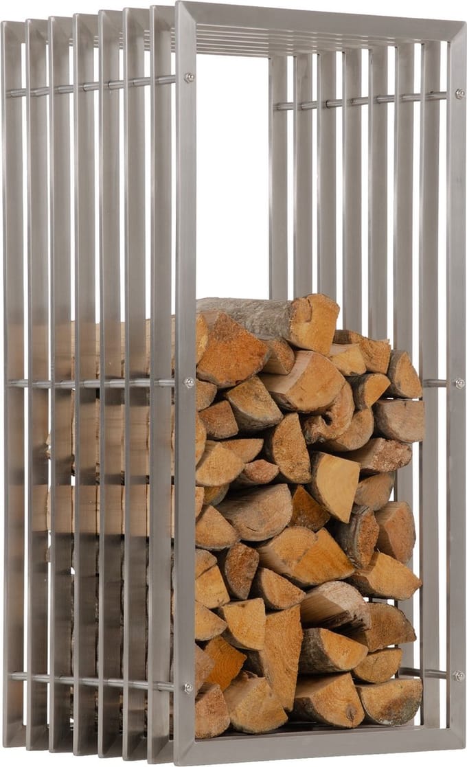CLP Irving Brandhoutrek - RVS 40x50x100 cm