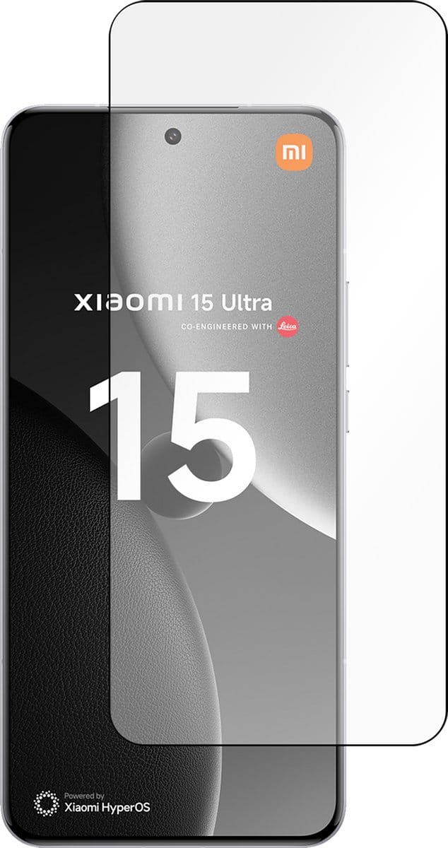 Cazy screenprotector geschikt voor Xiaomi 15 Ultra - Screenprotector Full Cover Gehard Glas