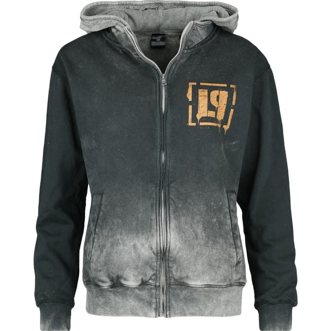 Linkin Park Vest met capuchon - Only Guy - S tot XXL - voor Vrouwen - grijs