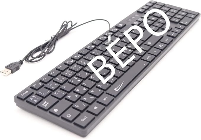 Dvorak toetsenbord USB, bedrading voor sneller schrijven