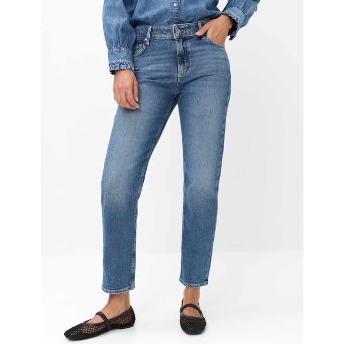 Brax Dames Jeans  Style MADISON S USED REGULAR BLUE, denim blauw regular, maat 38