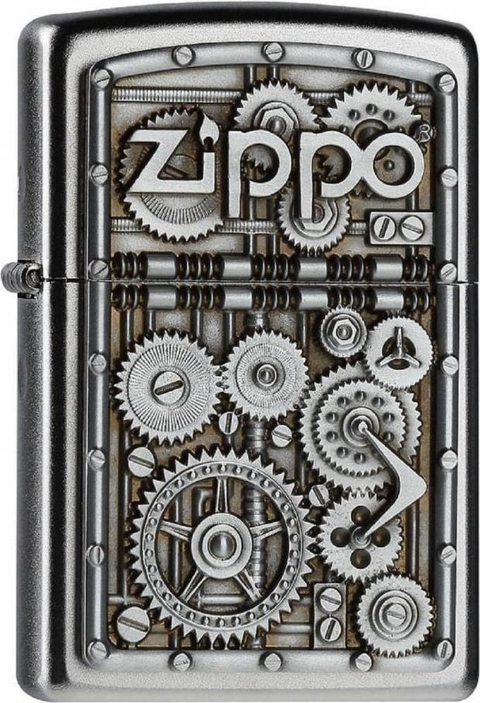 Aansteker Zippo Gear Wheels Emblem
