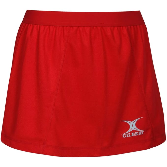 Gilbert Netball Blaze Skort - W 14 - Rood