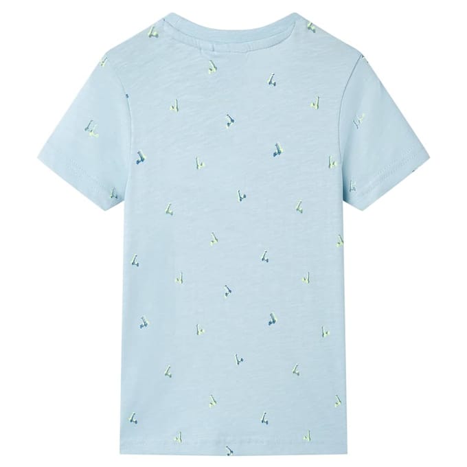 vidaXL Kindershirt 140 lichtblauw