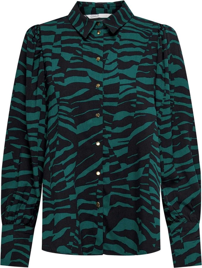 Only Blouse Onlbree L/s Shirt Ptm 15304885 Bayberry Dames Maat - M
