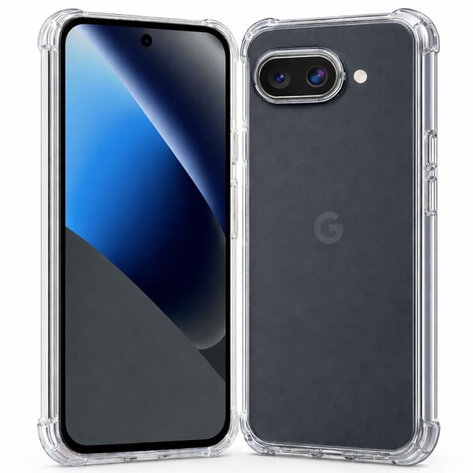 TechNow Hoesje geschikt voor Google Pixel 10a Hoesje Screenprotector - Extreme Shock Case – Case Transparant