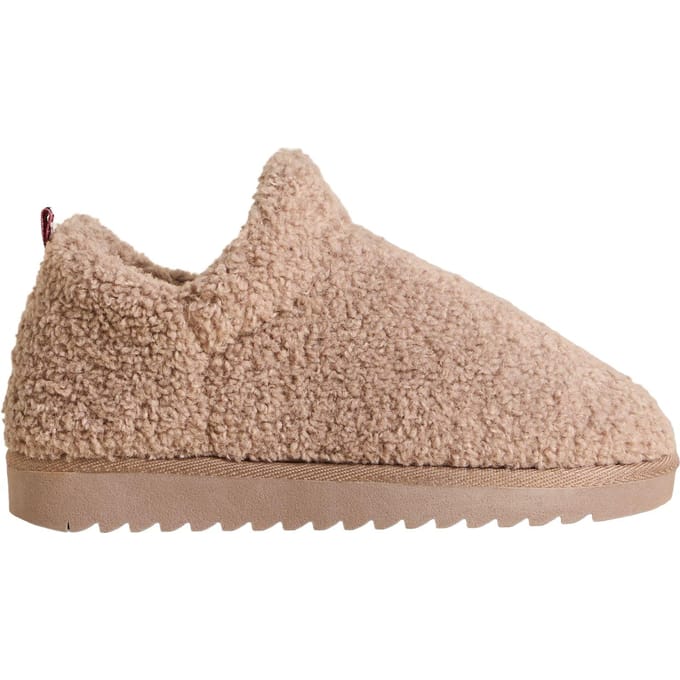White Stuff Borg Slipper Bootie Dark Natural Taglia: M | Outlet | Uomo
