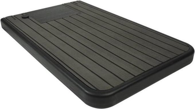 UBBINK solar douchesteun - 20 liter waterreserve - Antraciet