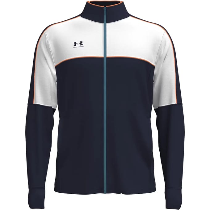 Under Armour M Challenger Track Jacket-WHT Heren Sportvest - Wit - Midnight Navy