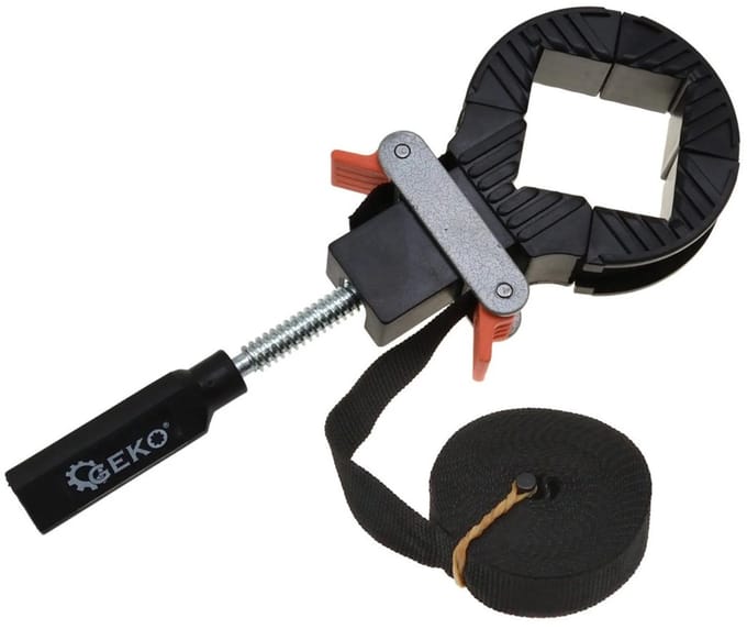 GEKO Verstelbare bandklem - 4m lengte - robuuste nylon band - XL formaat