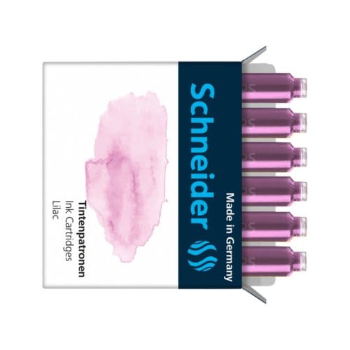 Schneider inktpatronen - pastel Lila - doos 6 stuks - S-166128