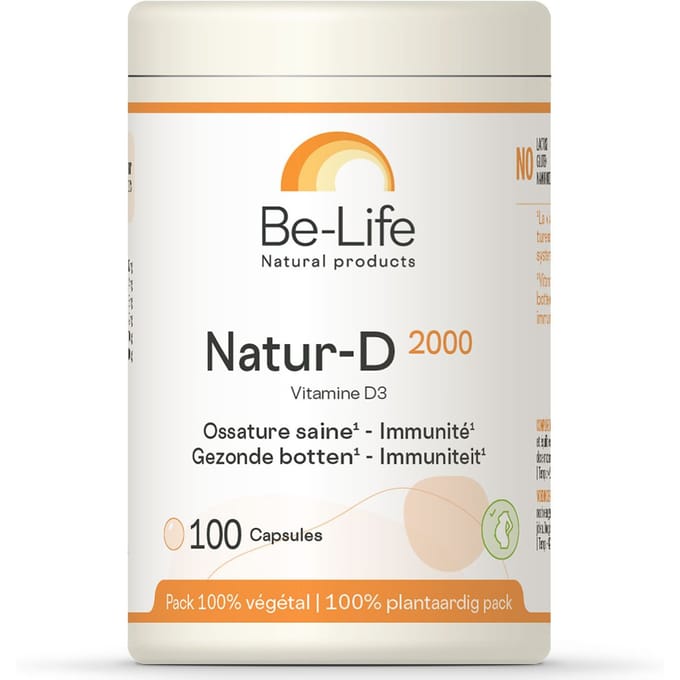 Be-Life Natur-D 2000 100 Capsules