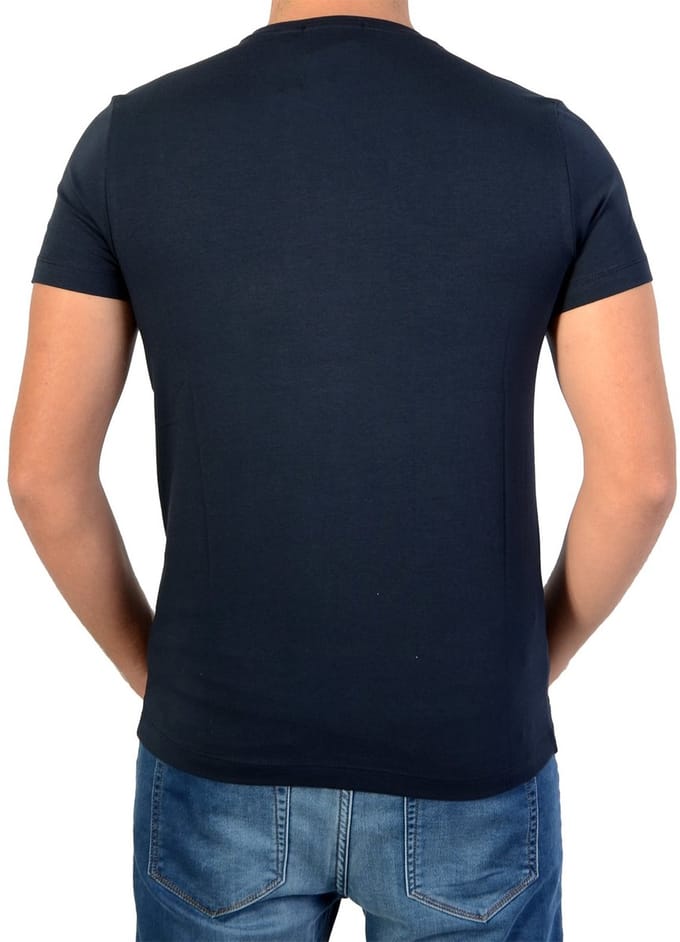 T-shirt Stark Calder marineblauw