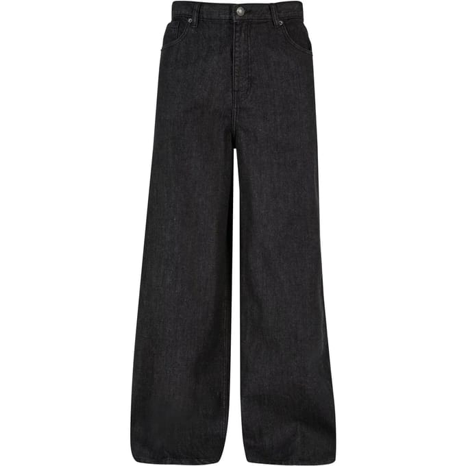Urban Classics - 90's Loose Jeans Wijde broek - Taille, 38 inch - Zwart