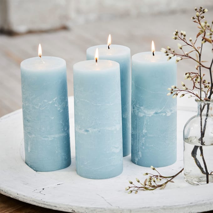 Kaars set van 4 Homel