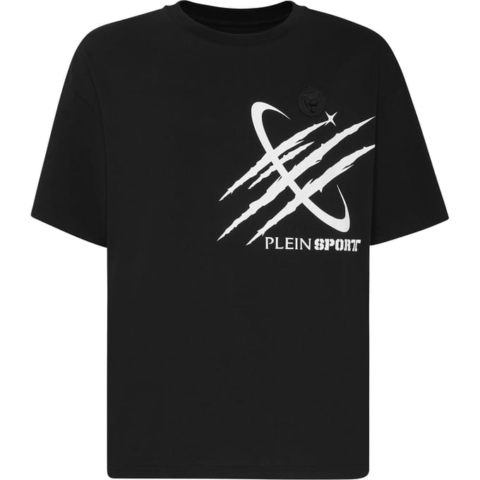 T-Shirt Ronde Hals Ss Scratch
