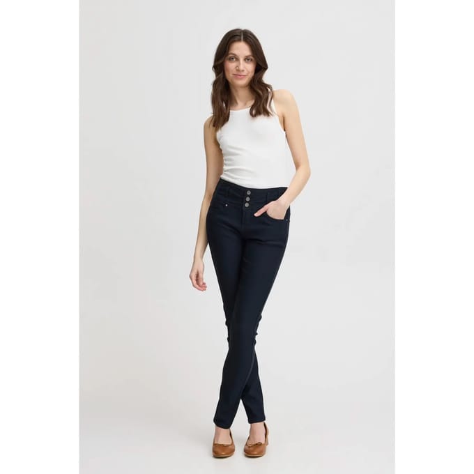 fransa - FRZALIN HANOI 2 PANT - Dames - Slim fit jeans