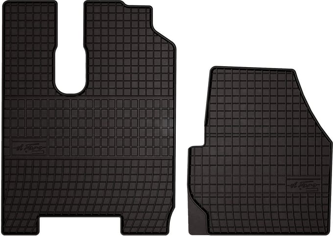 Wielganizator SolidPRO - Rubberen Automatten - Mercedes Actross MP2 - Zwart - Perfecte Pasvorm