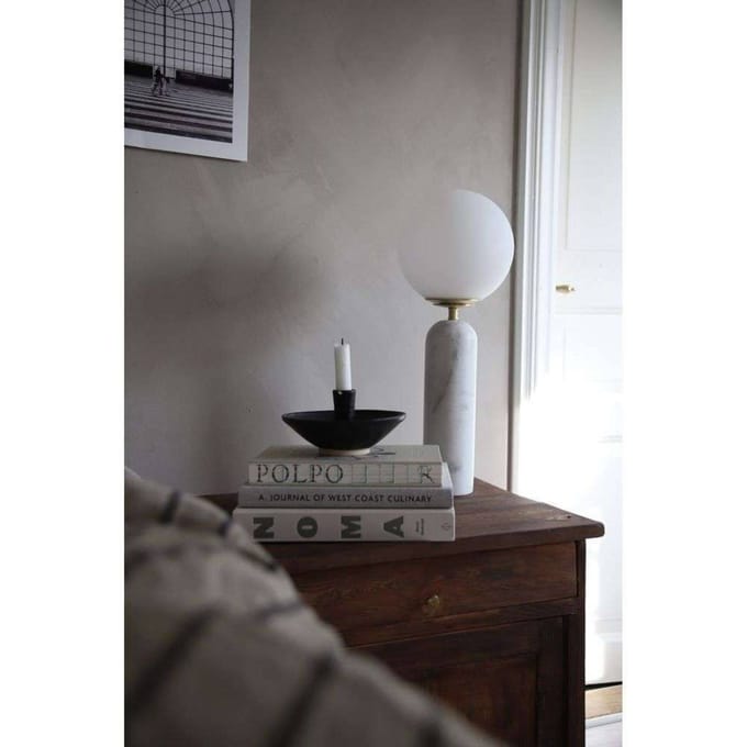 Globen Lighting tafellamp Torrano, wit, hoogte 53 cm