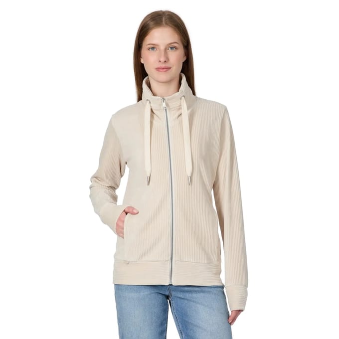 Damessweatshirt met rits Ragwear Ronette Cordy