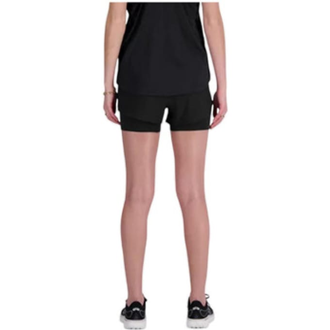 Korte Broek New Balance Short Rc 2In1 3" polywoven
