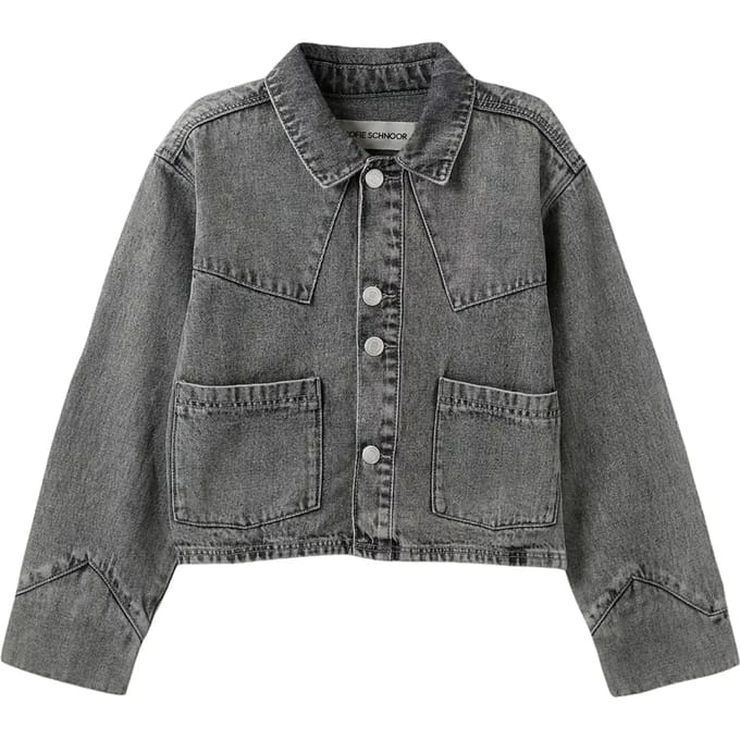 Sofie Schnoor - AmayaSY Jas - Stone Grey - Maat 128