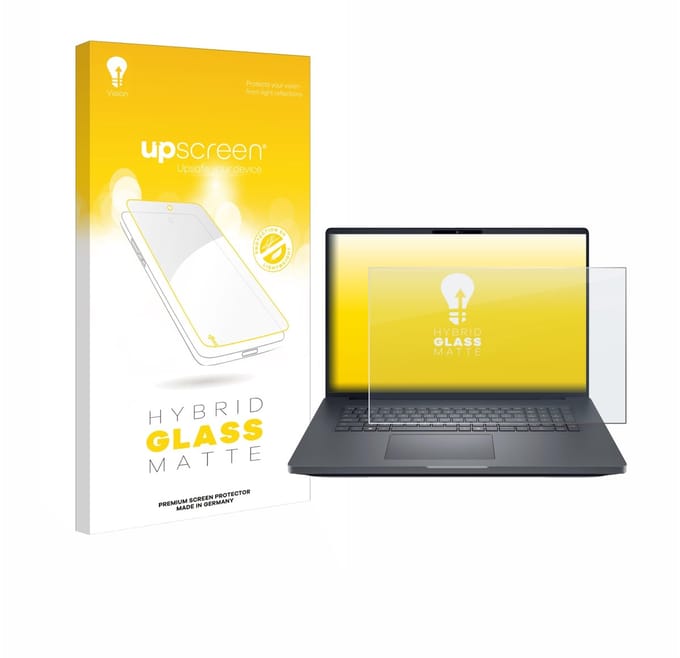 upscreen - Screenprotector voor Dell Pro Max Plus 18 - Folie Beschermfolie Beschermglas matte