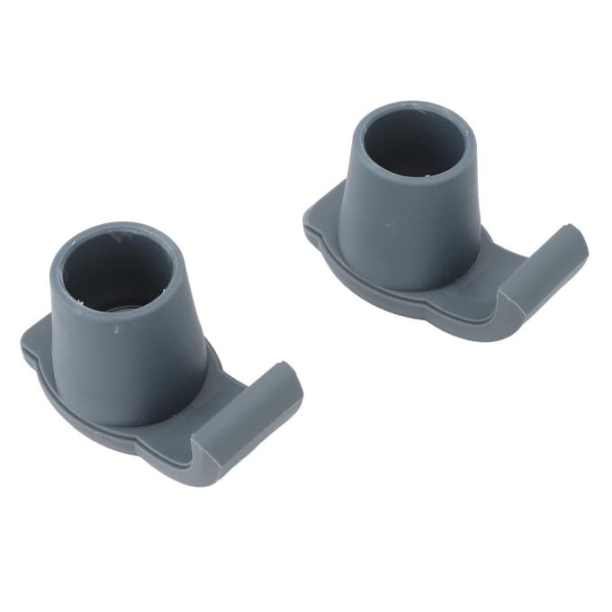 2 pièces Patins de marcheur pour seniors Universel Antidérapant Accessoires de marcheur Patins de marcheur pour la maison gray