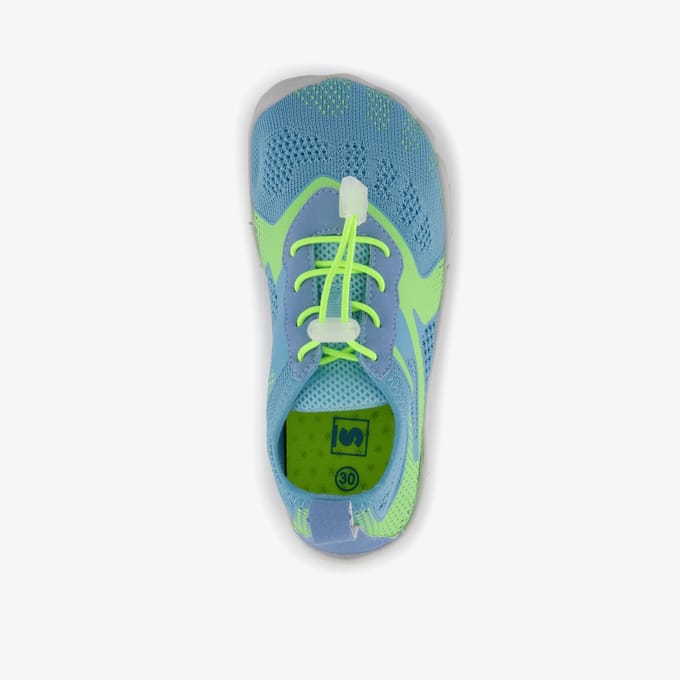 Kinder waterschoenen blauw groen - Maat 29 - Uitneembare zool