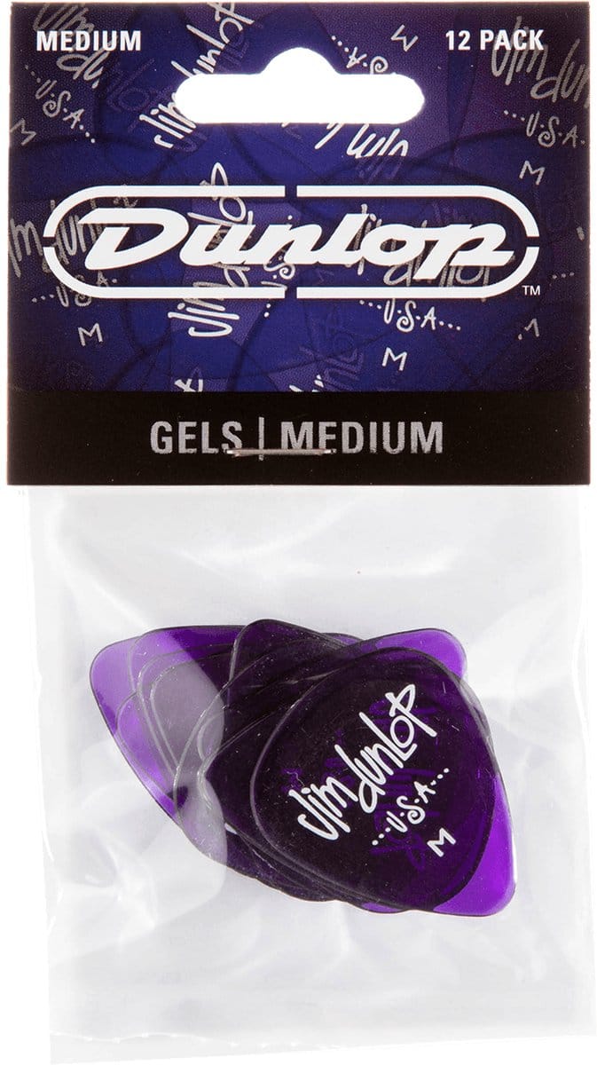 Jim Dunlop - Gels - Plectrum - Medium - 12-pack