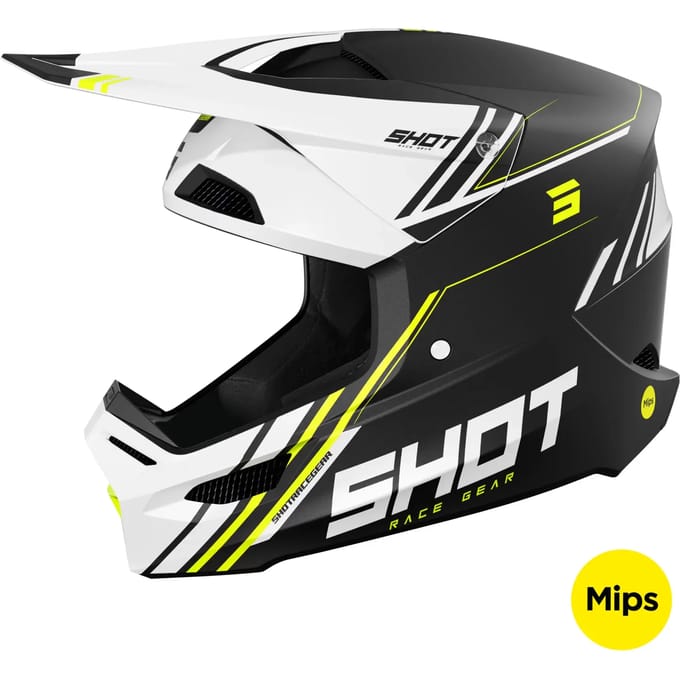 Volle motorhelm Shot Race Gear Race Sprint