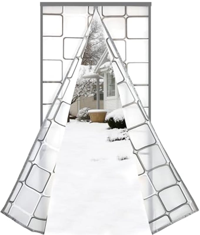 Thermisch Geïsoleerd Magnetisch Deurgordijn 85x205cm - Waterdicht en Winddicht
