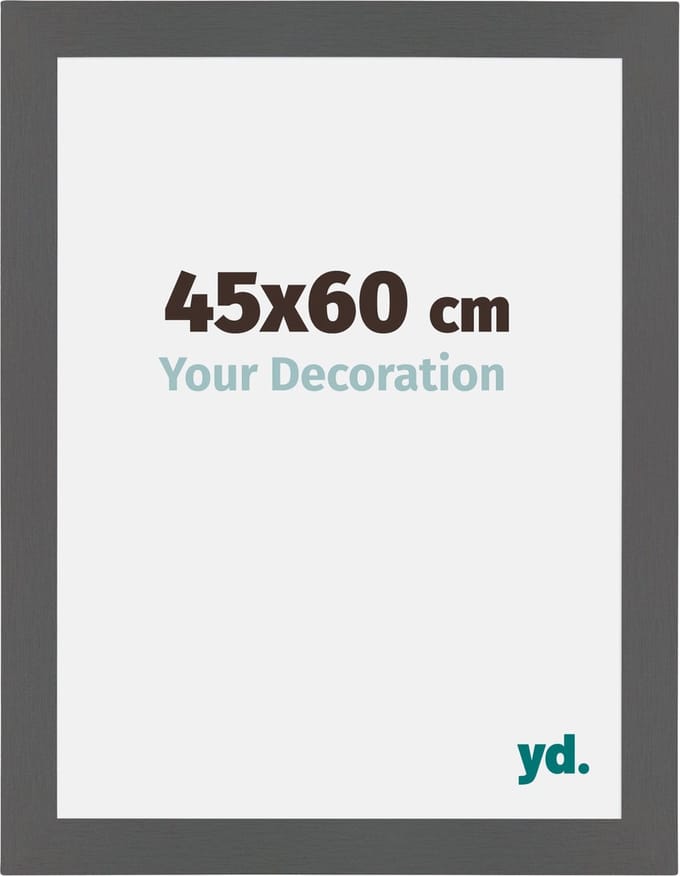 Your Decoration - Fotolijst 45x60 cm - MDF - Antraciet - Mura