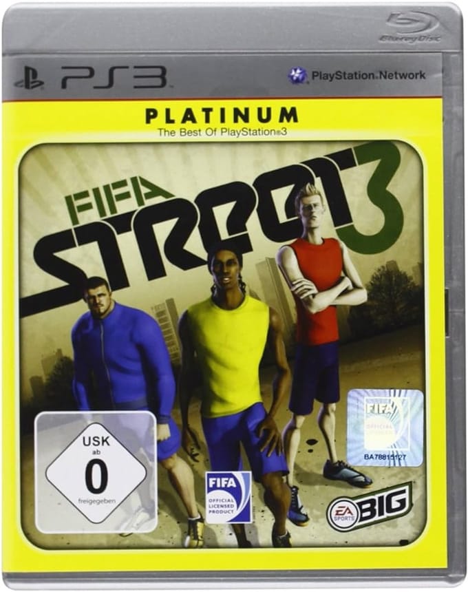 FIFA Street 3-Platinum Duits (PlayStation 3) Gebruikt