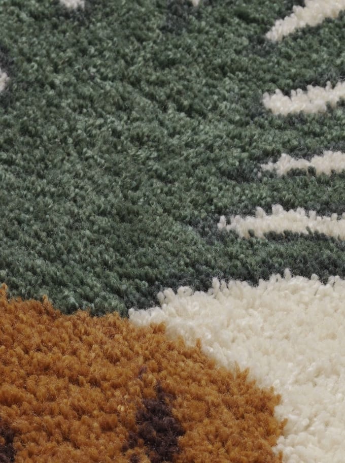 Ferm Living - Fruiticana vloerkleed - Ananas - groot - geel