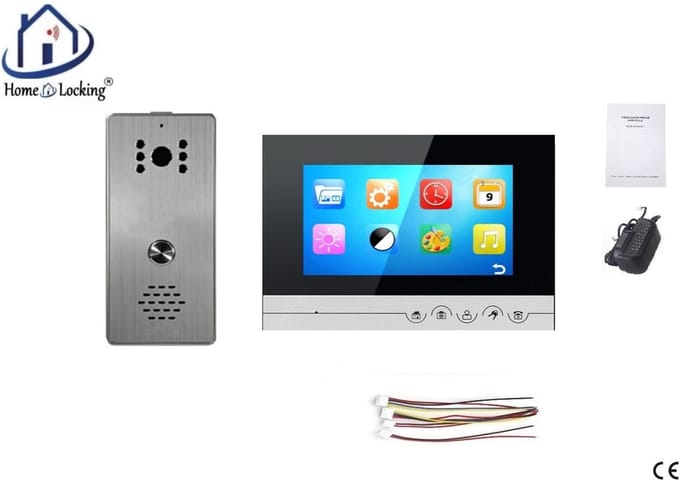 Home-Locking complete deur intercom/videofoon 4 draads.DT-2238