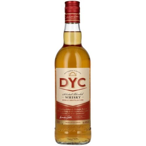 DYC Destilerias y Crianza Selected Blended Whisky 40% Vol. 0,7l