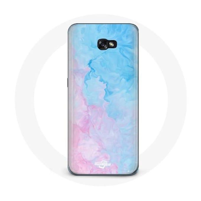 Case voor Samsung A5 2016 Roze blauwe achtergrond