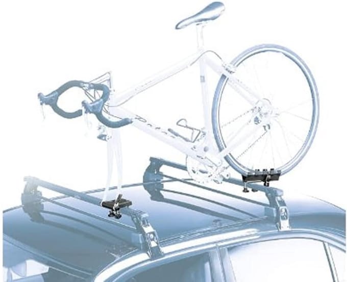 Fietsendragerset zwart geschikt voor staven tot 55 mm