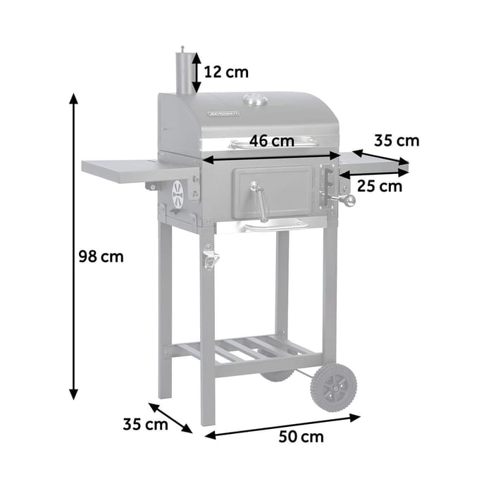Berdsen BD-892 houtskoolgrill