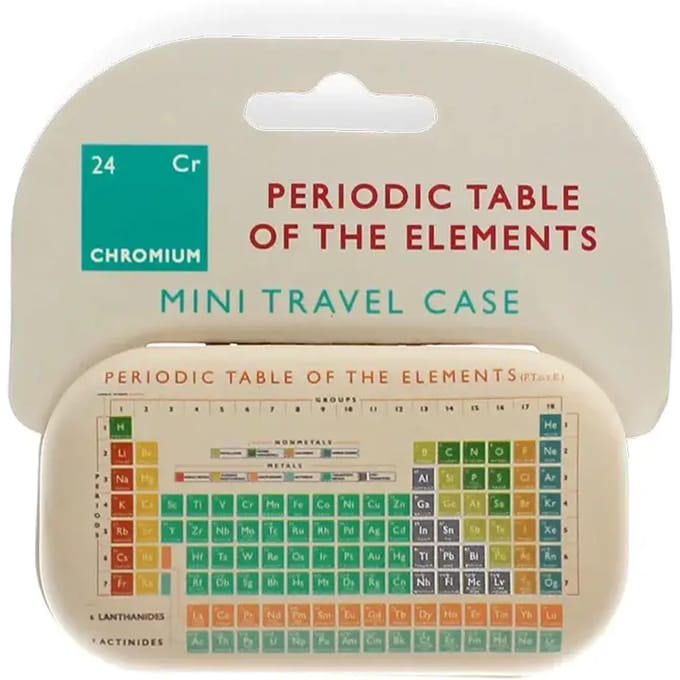 Mini reisetui Rex London Periodic Table