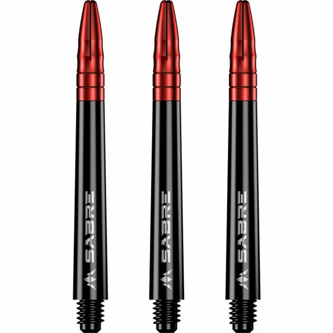 Mission Sabre Black Base Red - Dart Shafts